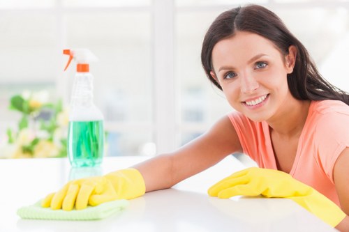 Curtain cleaning service for a Harringay home interior