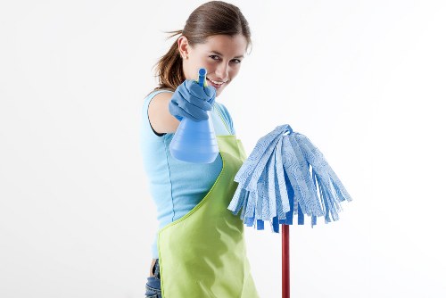 Office cleaning service for a Harringay workplace reception area