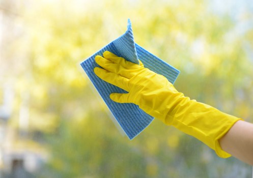Deep cleaning detail in a Harringay property