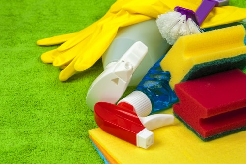 Upholstery stain removal on a sofa in a North London property