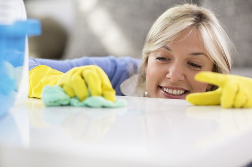 Commercial upholstery cleaning for seating areas in Harringay