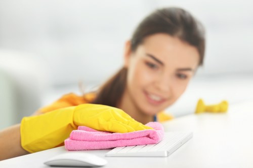 Commercial after builders cleaning for a refurbished space in Harringay