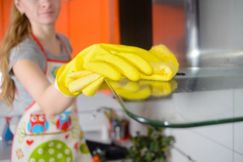 Weekly domestic cleaning in a Harringay property with shared access