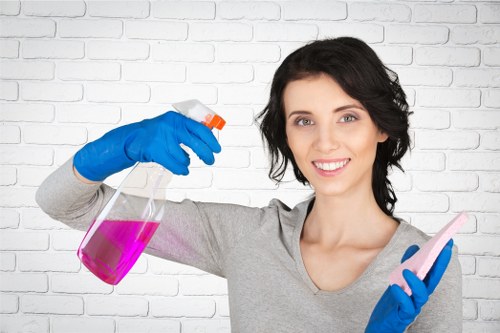 Waste and hazard reporting procedures during a cleaning operation