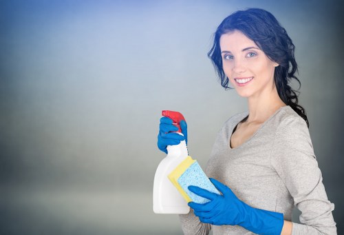 Local oven cleaner working in a Harringay home